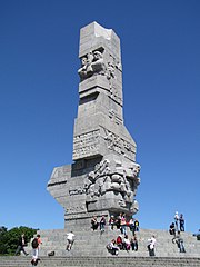 Monument a Westerplatte, prop de Gdansk