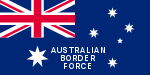 Flagge der Australian Border Force (Australische Grenzkontrollbehörde)