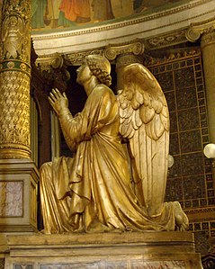 An angel of the main altar
