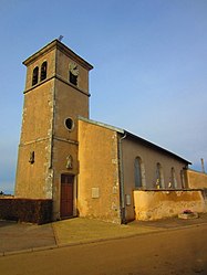 The church in Sainte-Geneviève