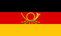 Dienstflagge der Deutschen Post der DDR