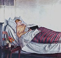 The Sick Girl, Michael Ancher, 1882