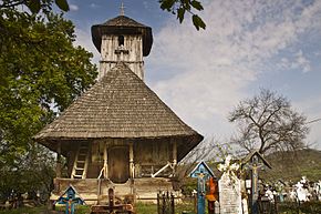 Biserica de lemn din cătunul Sânculești, satul Olteanca (monument istoric)