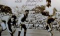 Image 52Pakistan football team in a friendly against a team from the Soviet Union at the KMC Stadium in 1968. (from Karachi)