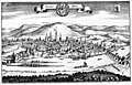 Napohlad města w lěće 1646