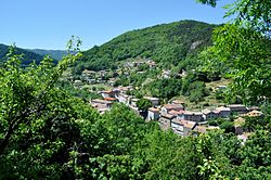 Skyline of Albon-d'Ardèche