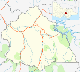 Toolangi is located in Shire of Murrindindi
