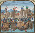 Emgann Sluys, 1340 e dornskrid Gruuthuse ivez.