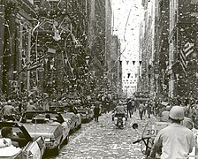 Desfile en Chicago, en agosto de 1969.
