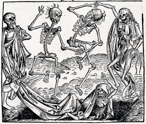 Tanec smrti, Michael Wolgemut, Norimberk 1493