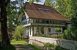 The Kulturmühle in Lützelflüh village