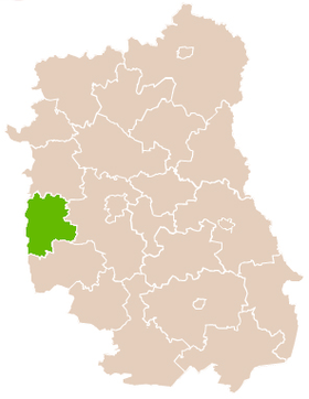 Localisation de Powiat d'Opole Lubelskie