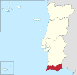 Localização de Algarve