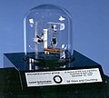 Image 38A replica of the first point-contact transistor in Bell labs (from Condensed matter physics)