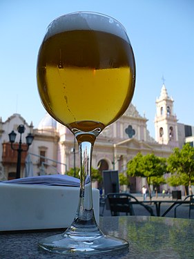 A beer in Salta – an Argentine city in the Andean foothills
