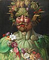 Giuseppe Arcimboldo: Vertumnus, a portrait of Rudolf II (1590 -1591)