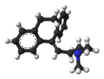 Amitriptüliini keemiline struktuur
