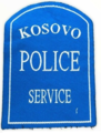 First emblem of the Kosovo Police Service[20]