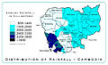 Image 58A map of rainfall regimes in Cambodia, source: DANIDA (from Geography of Cambodia)