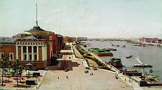 Embankment at the Admiralty (1881)