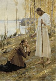 Christ and Mary Magdalene, a Finnish Legend, 1890 (fi)