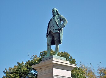 Statue of Benjamin Franklin