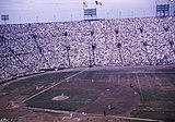 בוורלד סרייס 1959 שיחקה באצטדיון אחר בלוס אנג'לס, עד להשלמת בניית האצטדיון שלה