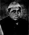 Photographic portrait of Liladhar Joshi