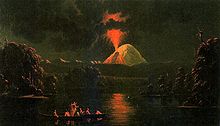 噴火するセント・ヘレンズ山