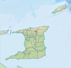 Тринідад. Карта розташування: Тринідад і Тобаго