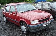 Vauxhall Nova five-door (1990–1993)