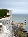 Image 11Beachy Head and lighthouse, Eastbourne, East Sussex (from Portal:East Sussex/Selected pictures)