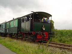 Locomotive à chaudière verticale du Dendermonde - Puurs (Belgique).