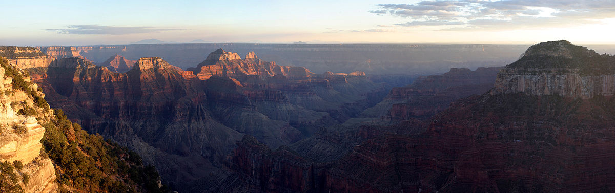 Tanawin mula sa North Rim ng Grand Canyon, isang World Heritage Site