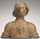 Бюст Джулиано Медичи. 1475—1478, Национальная галерея, Вашингтон.