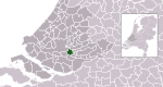 Location of Ridderkerk