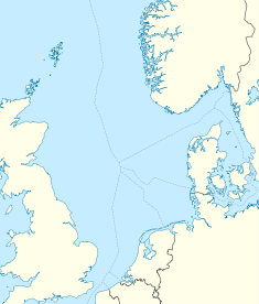 Rhum gasfield is located in North Sea