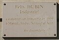 L'industriel Félix Hubin fit construire l'immeuble au no 106 en 1909.