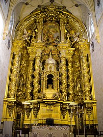 Retablo mayor de la iglesia del convento de San Esteban de Salamanca, de José de Churriguera, (1692).