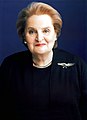 Madeleine Albright circa 1997 geboren op 15 mei 1937