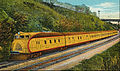 1939 postcard showing 1935-37 trainset.