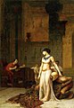 Jean-Léon Gérôme – Kleopatra i Juliusz Cezar (1866)
