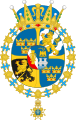 Brasão de SAR Vitória, Princesa Herdeira da Suécia