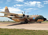 Um C-130 jordaniano.