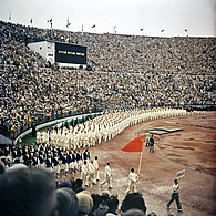 Soviet team entrance