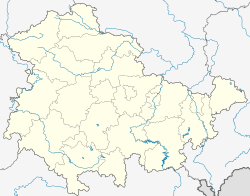 Weimar is located in Thuringia