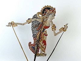 Wayang kulit (shadow puppet) Kendran, Tropenmuseum collection, Indonesia, before 1900