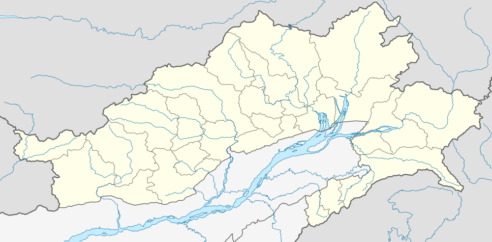 Arunachal Pradesh is located in Arunachal Pradesh