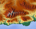 Image 14Relief map Sierra Nevada (from Cartography)