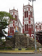 Basilica of the Sacred Heart of Jesus, Pondicherry, India: 1902–1907